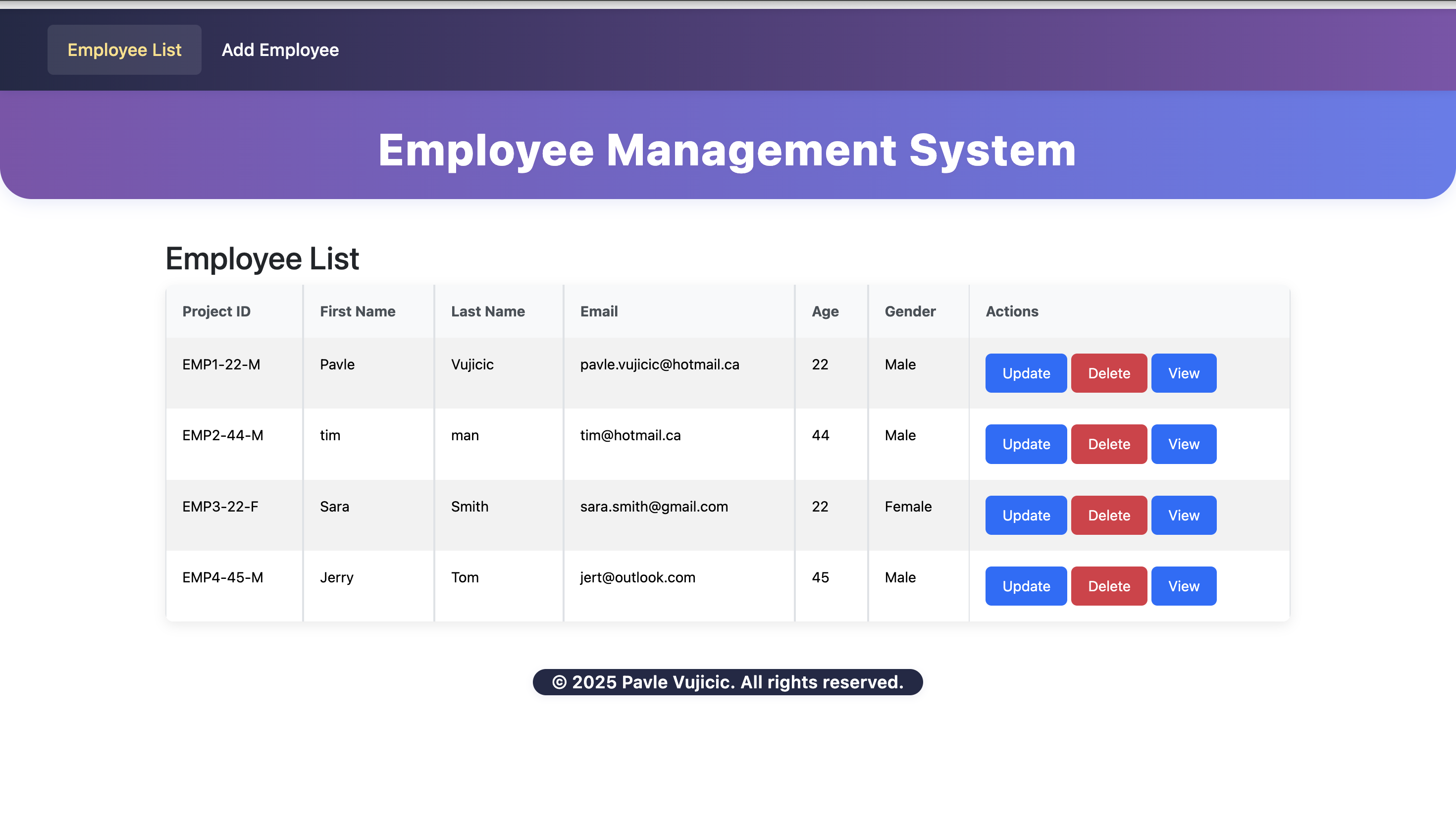 Employee Management System